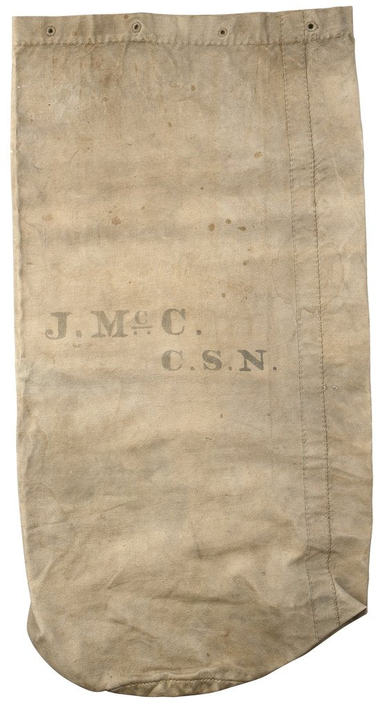 Detail of Seabag of the Confederate States Navy by American School