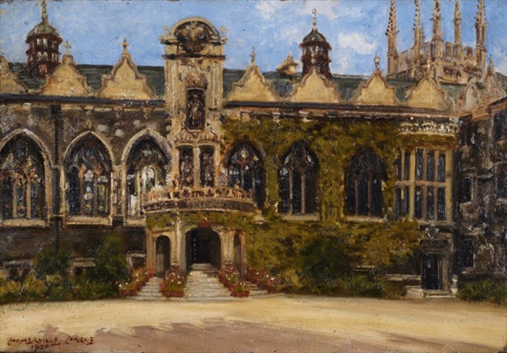 Detail of Oriel College by J. Edward Homerville Hague