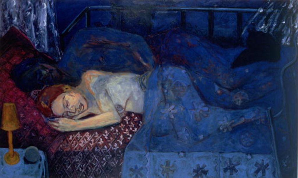 Detail of Sleeping Couple, 1997 by Julie Held
