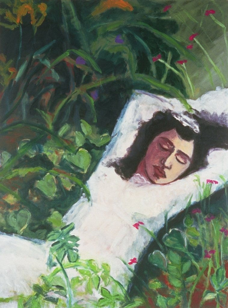 Detail of The Bride, 1995 by Julie Held