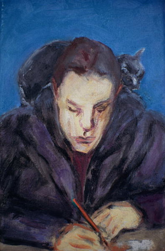 Detail of The Homework by Julie Held