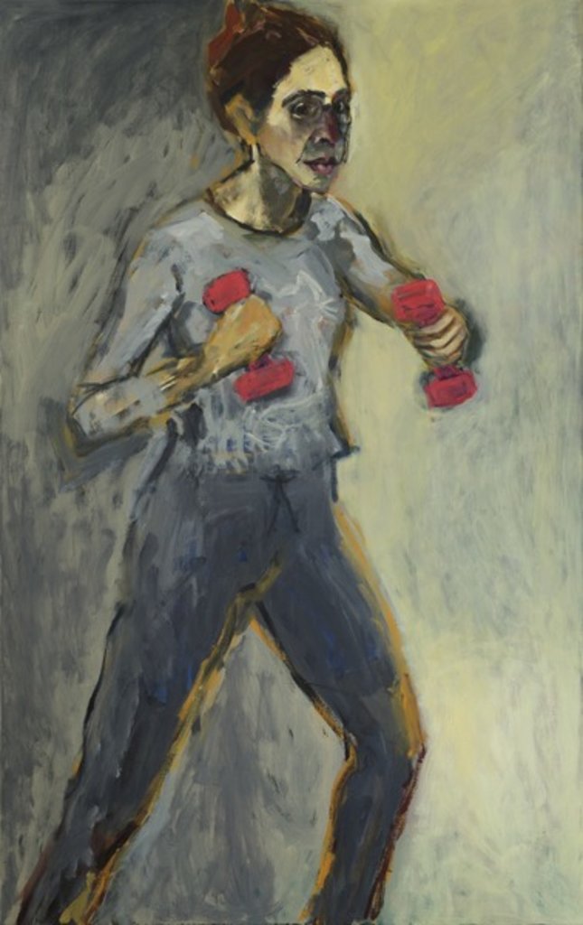 Detail of Self Portrait, 2015 by Julie Held