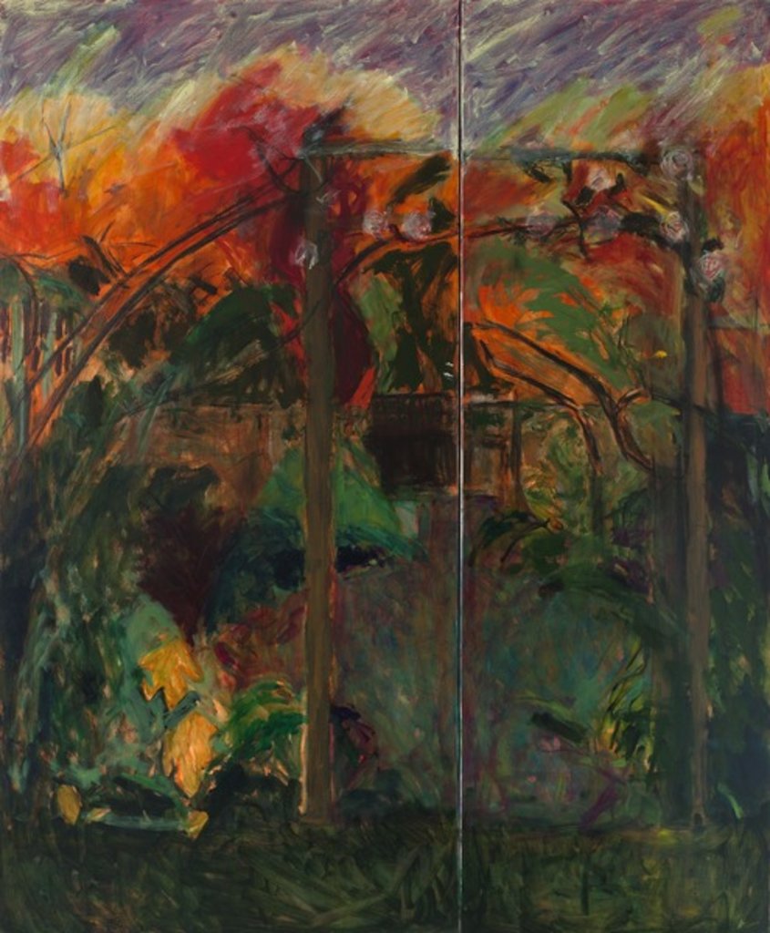 Detail of Autumn Garden, 2016 by Julie Held