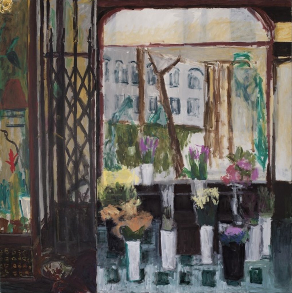 Detail of The Floris: Sicilian Avenue, 2016 by Julie Held