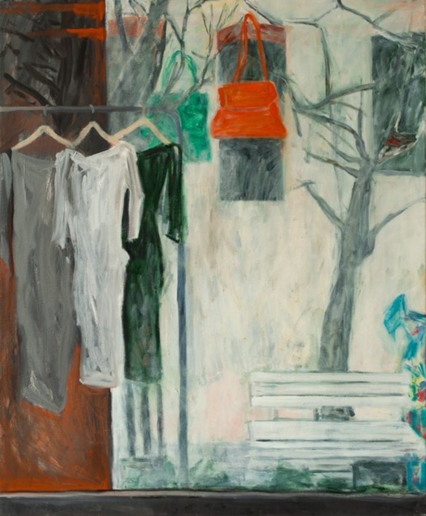 Detail of The Clothes Shop, 2016 by Julie Held