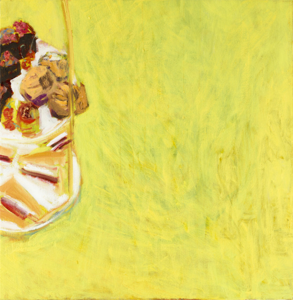 Detail of The Cake Stand, 2016 by Julie Held