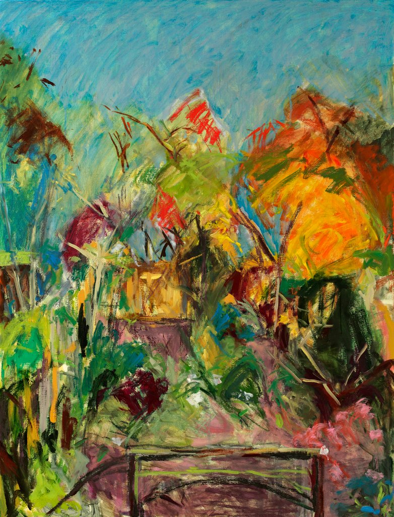 Detail of Autumn- Bright day by Julie Held