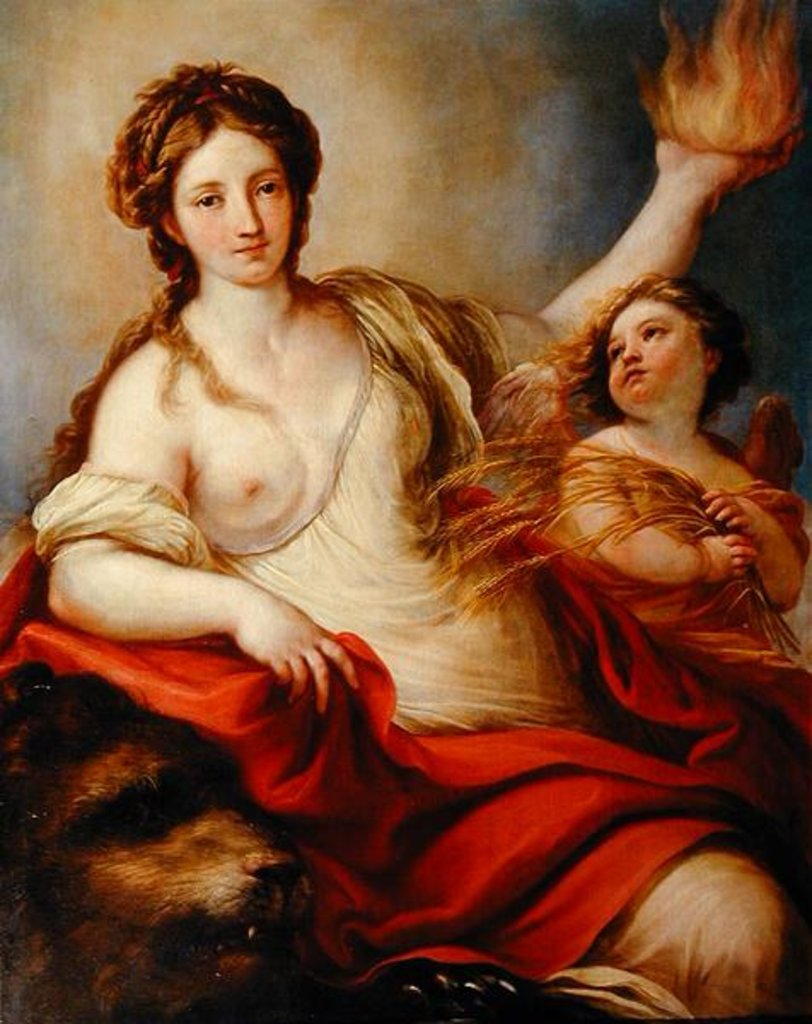 Detail of Summer by Agostino Scilla