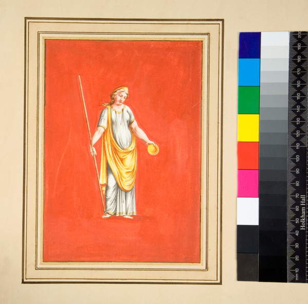 Detail of Female figure with stephane by Pietro Santi Bartoli