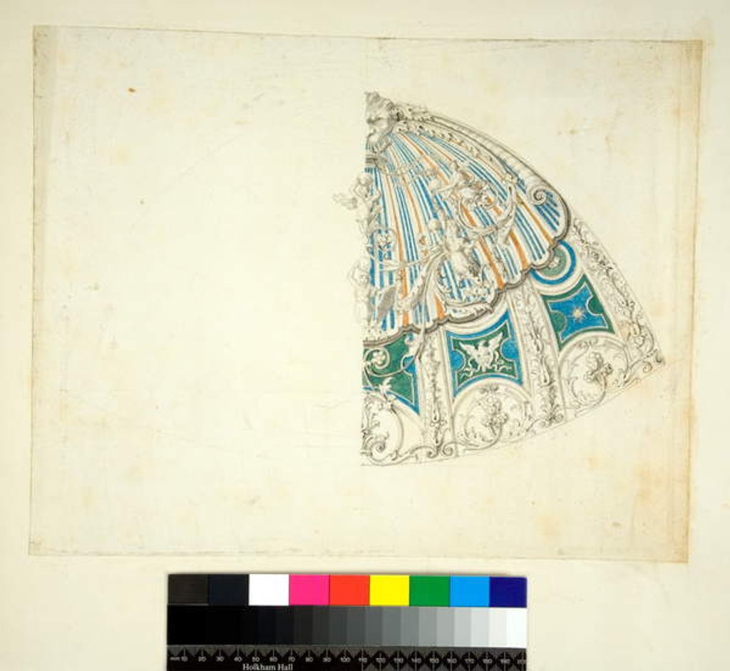 Detail of Vaulting of the Villa Madama by Pietro Santi Bartoli