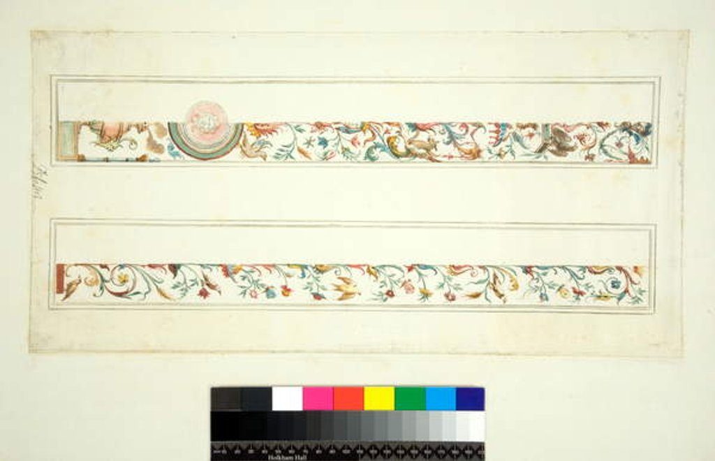 Detail of Vaulting of the Villa Madama by Pietro Santi Bartoli