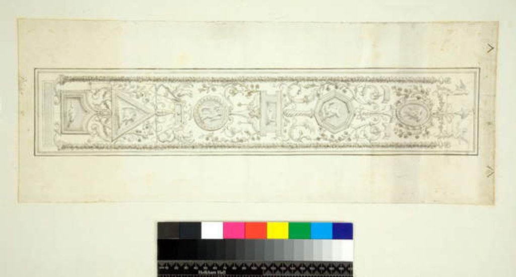 Detail of Vaulting of the Villa Madama by Pietro Santi Bartoli