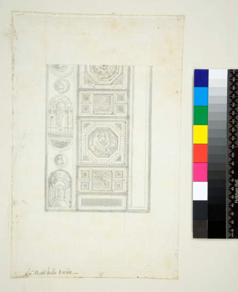 Detail of Vaulting of the Villa Madama by Pietro Santi Bartoli