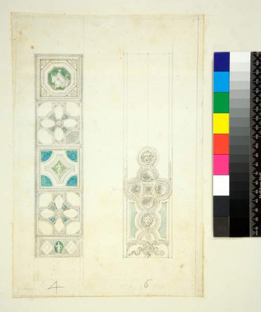 Detail of Vaulting of the Villa Madama by Pietro Santi Bartoli