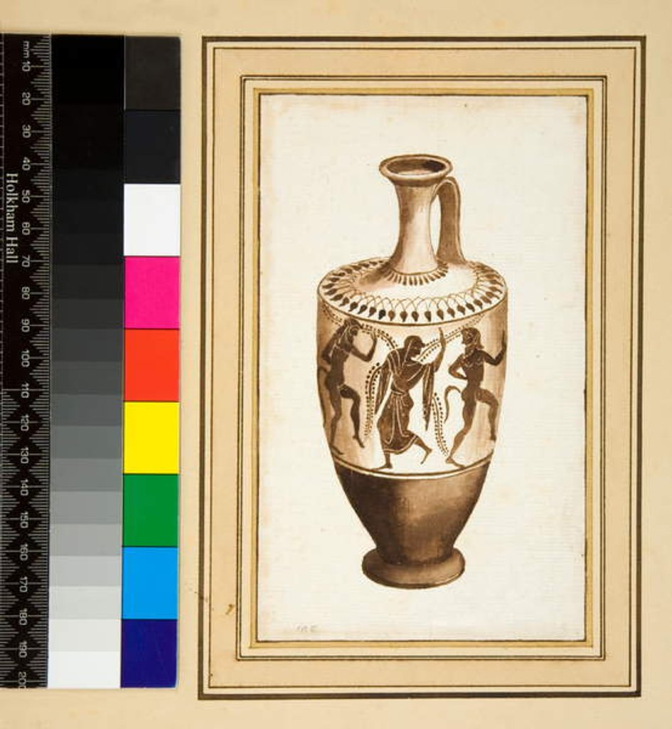 Detail of An Archaic Oinochoe by Pietro Santi Bartoli