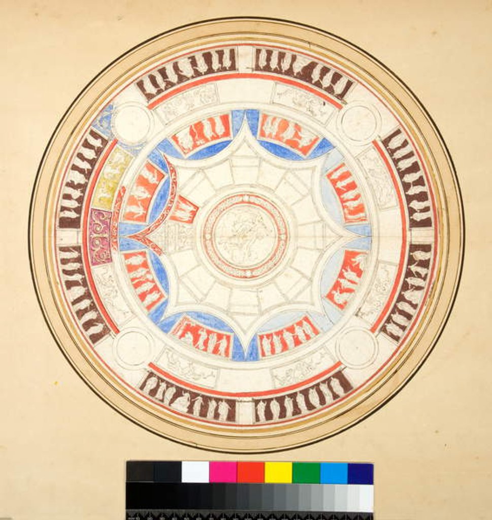 Detail of Volta di Giove in the Domus Aurea by Pietro Santi Bartoli