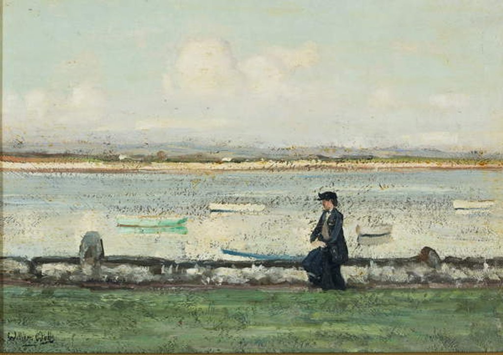 Detail of The Lune at Sunderland Point by William Page Atkinson Wells