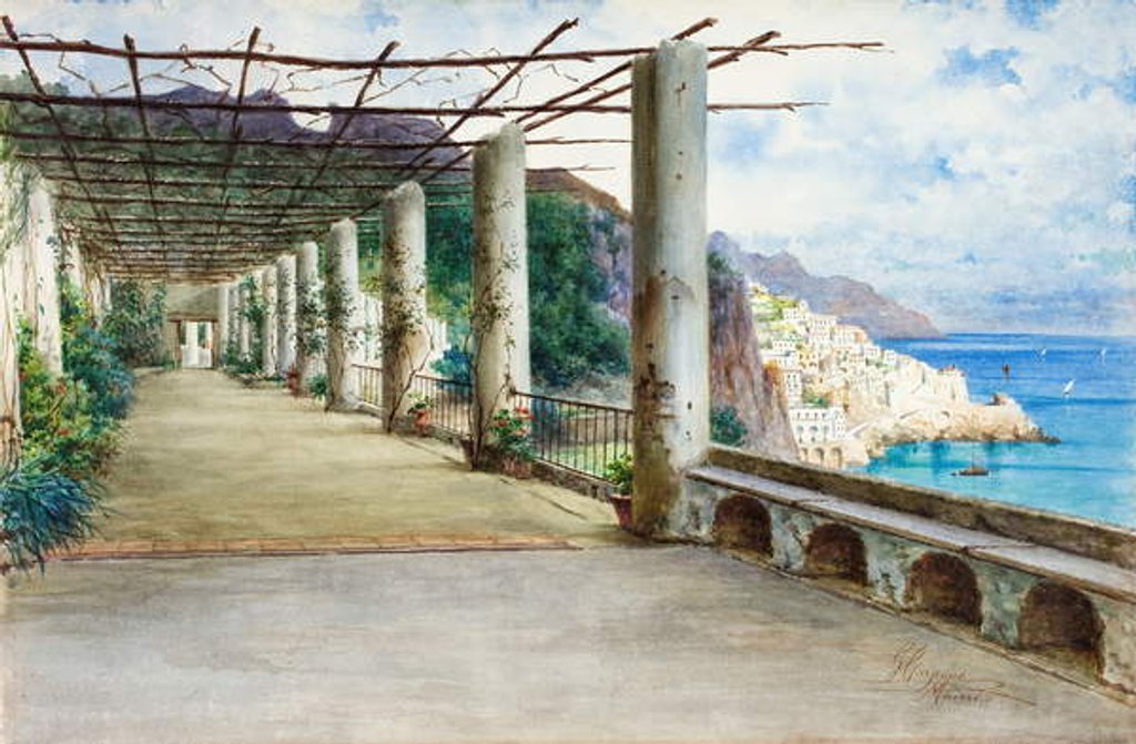 Detail of Maiori by Gaetano Capone