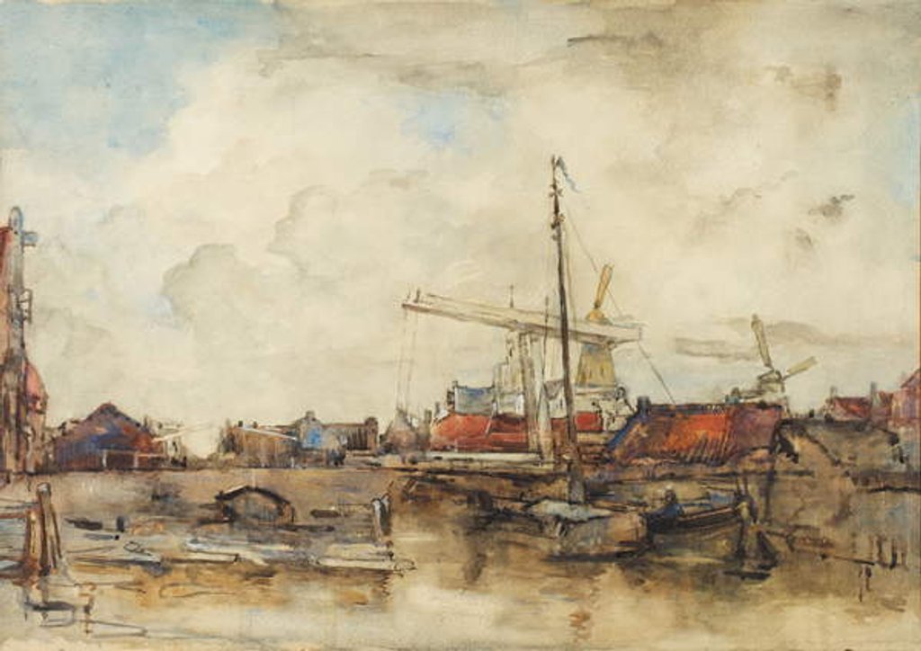 Detail of Dutch Bridge by Emily Murray Paterson