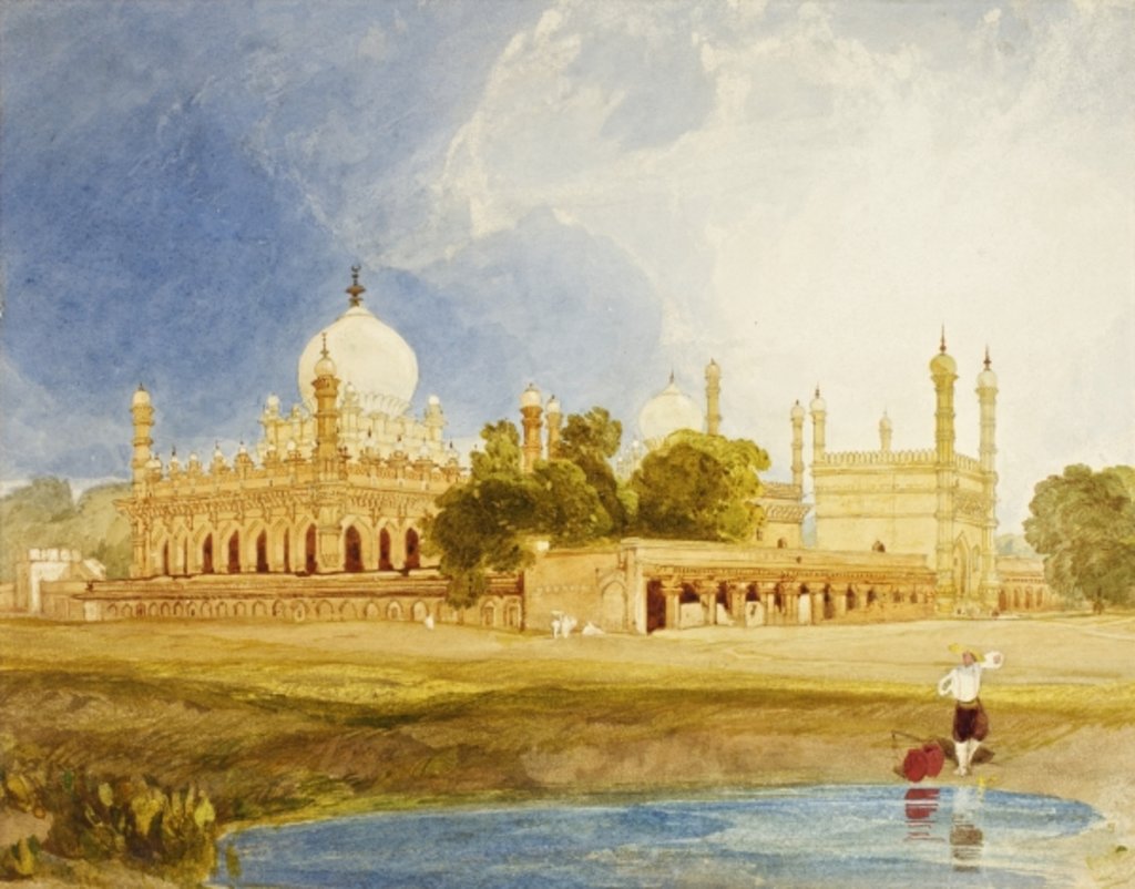 Detail of The Palace of the Hyder Ali Khan, Rajah of Mysore, c.1825 by John Sell Cotman