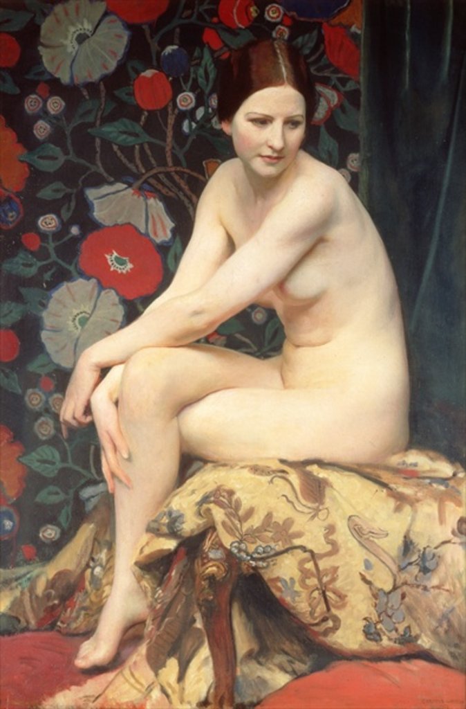 Detail of Nude, 1927 by George Spencer Watson