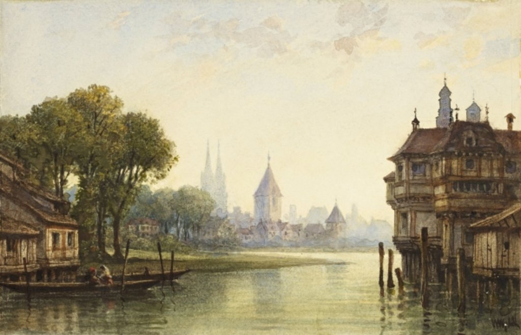 Detail of Nuremberg by William Wyld