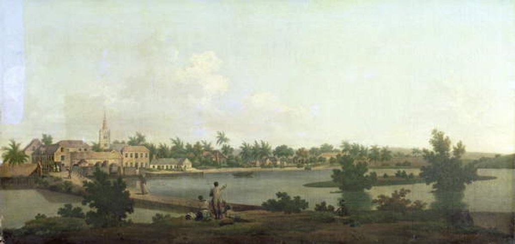 Detail of Jamaican Landscape, c.1775 by George Robertson