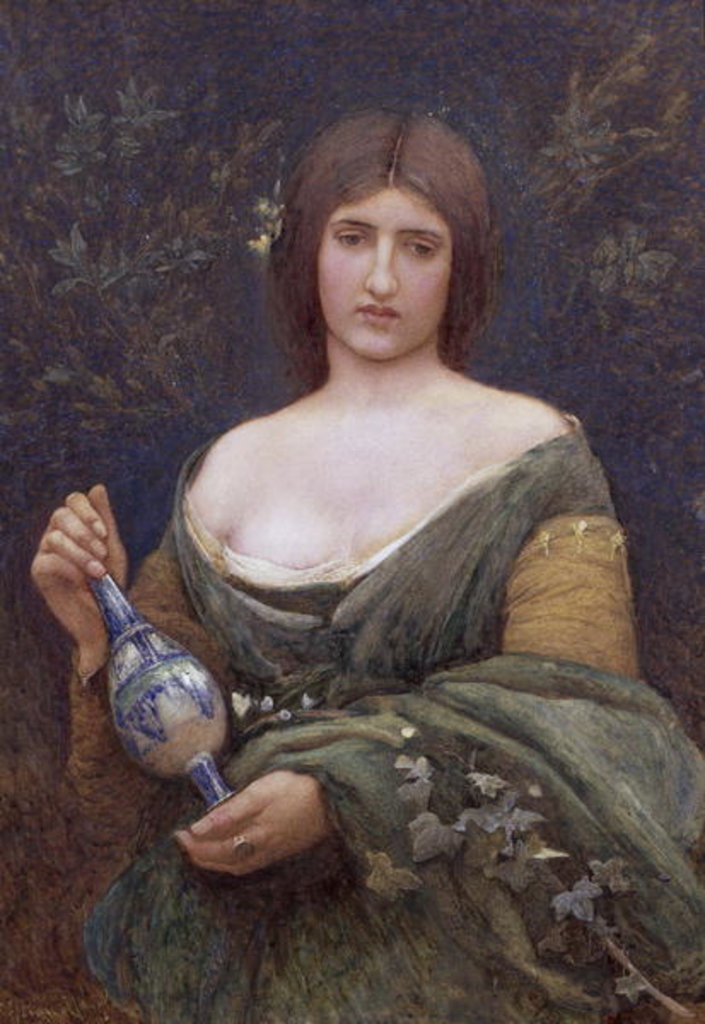 Detail of Sweet Melancholy, 1875 by George John Pinwell