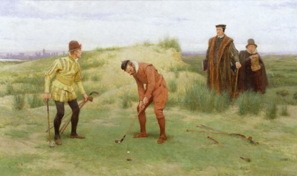 Detail of During the Time of the Sermonses, 1896 by John Charles Dollman