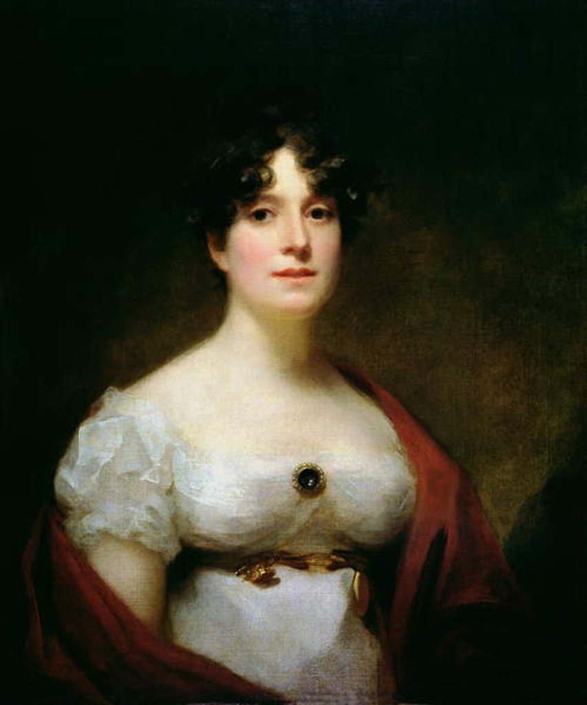 Detail of Mrs Lumsden by Henry Raeburn