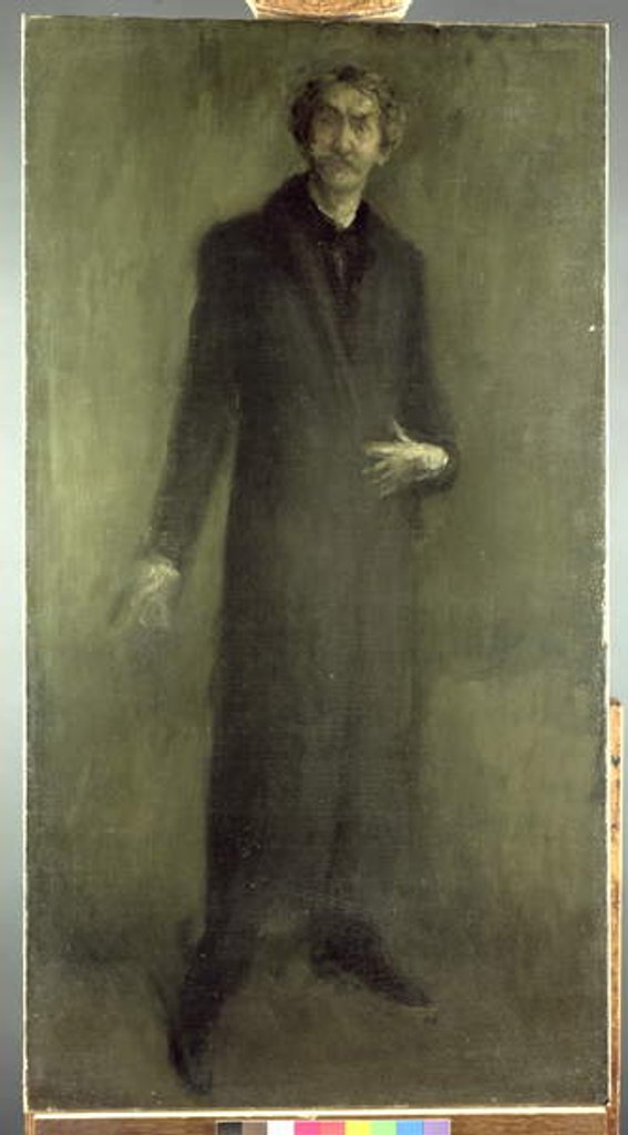 Detail of Brown and Gold, 1895-1900 by James Abbott McNeill Whistler