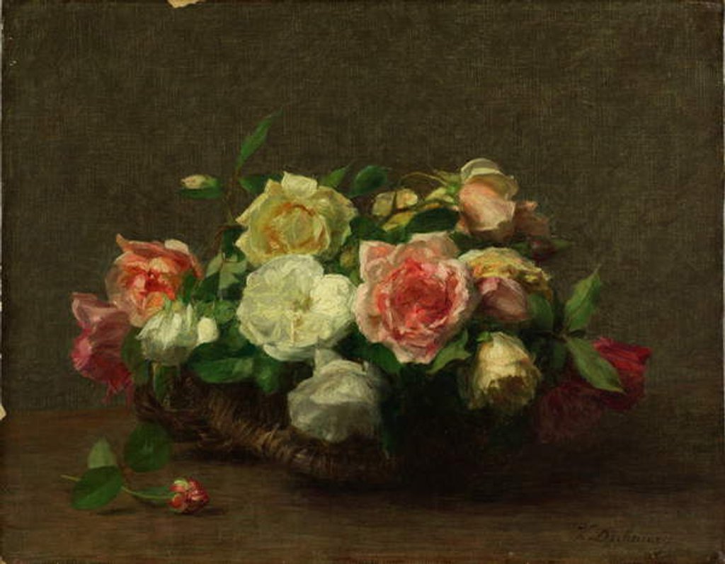 Detail of Roses by Victoria Dubourg