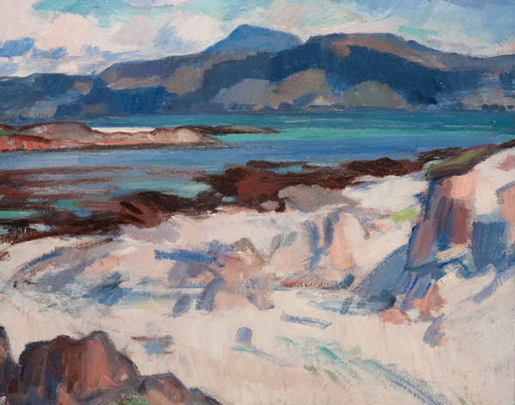 Detail of Ben More from Iona, 1920-30 by Samuel John Peploe
