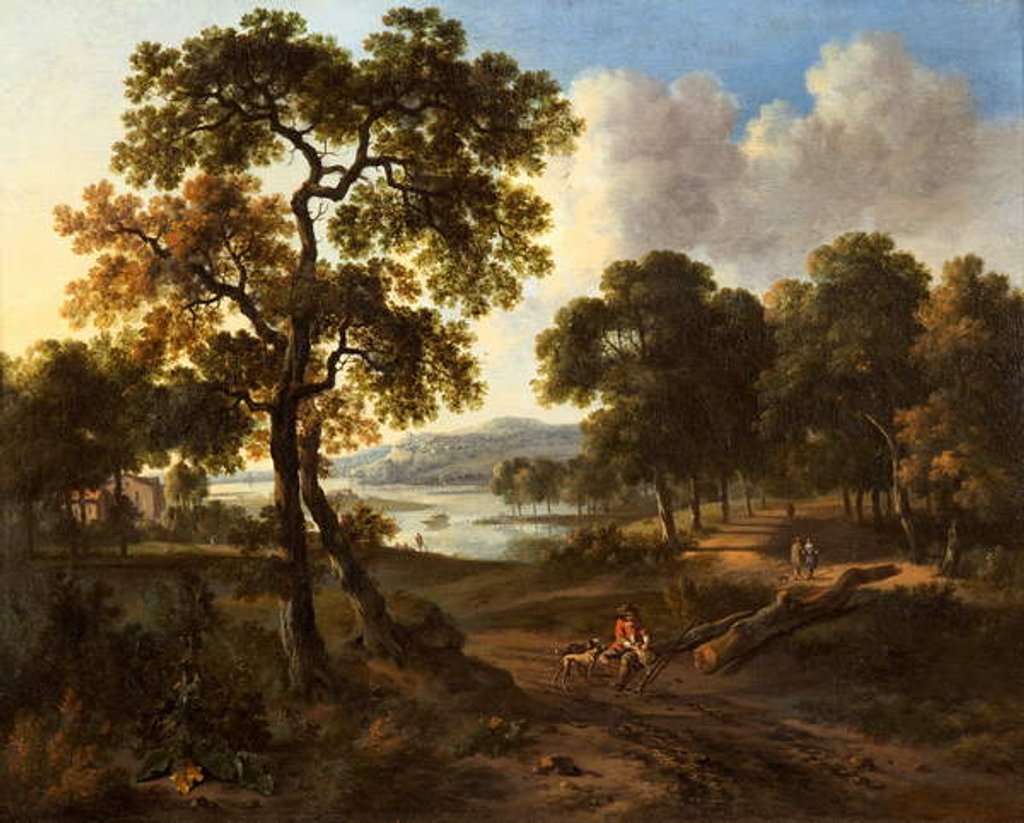 Detail of Landscape by Jan Wynants