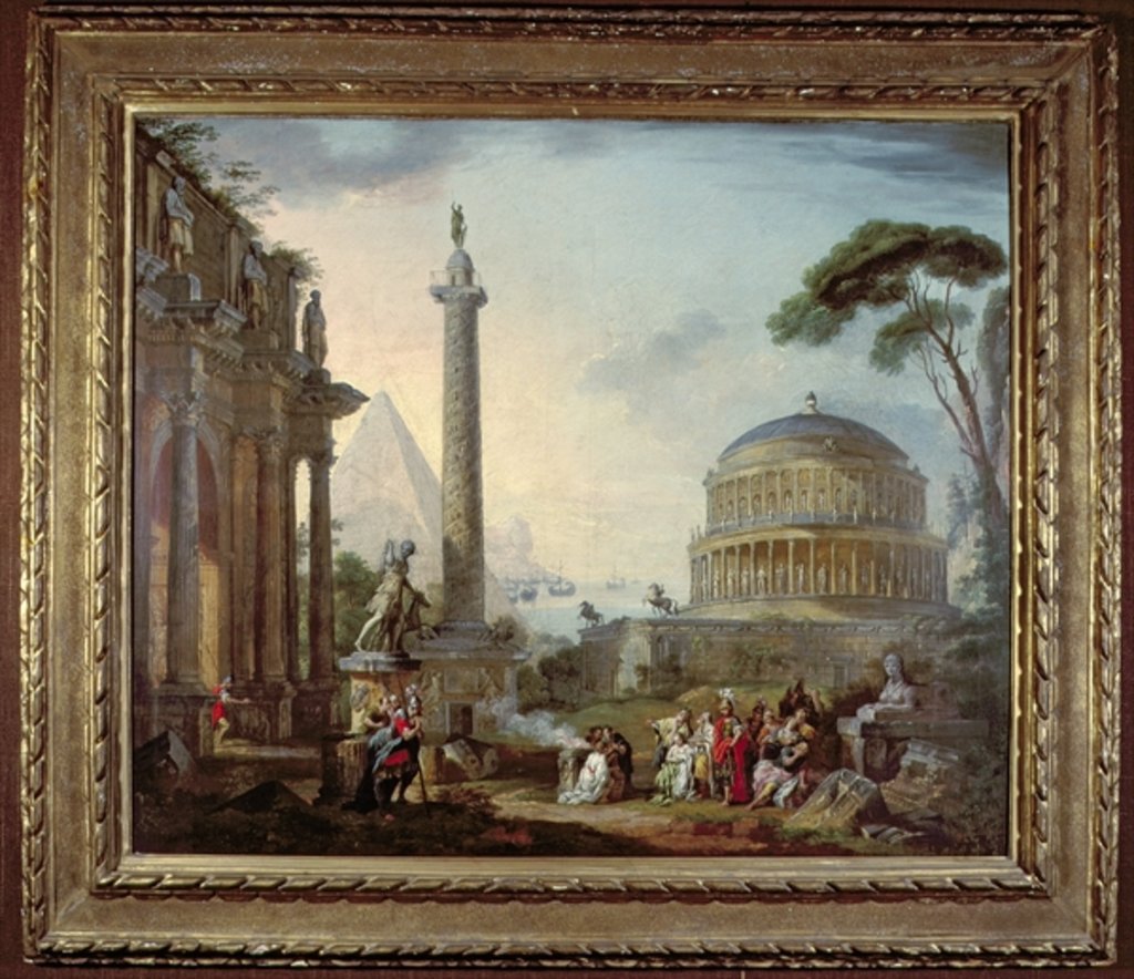 Detail of The Sacrifice of Iphigenia by Francis Harding