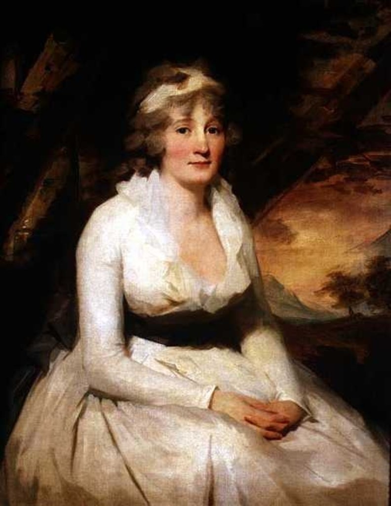 Detail of Helen Boyle, Mrs. Thomas Mure by Henry Raeburn