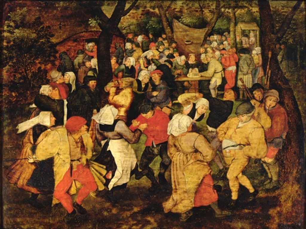 Detail of The Wedding Dance, 1607-14 by P. the Younger (attr. to) Brueghel