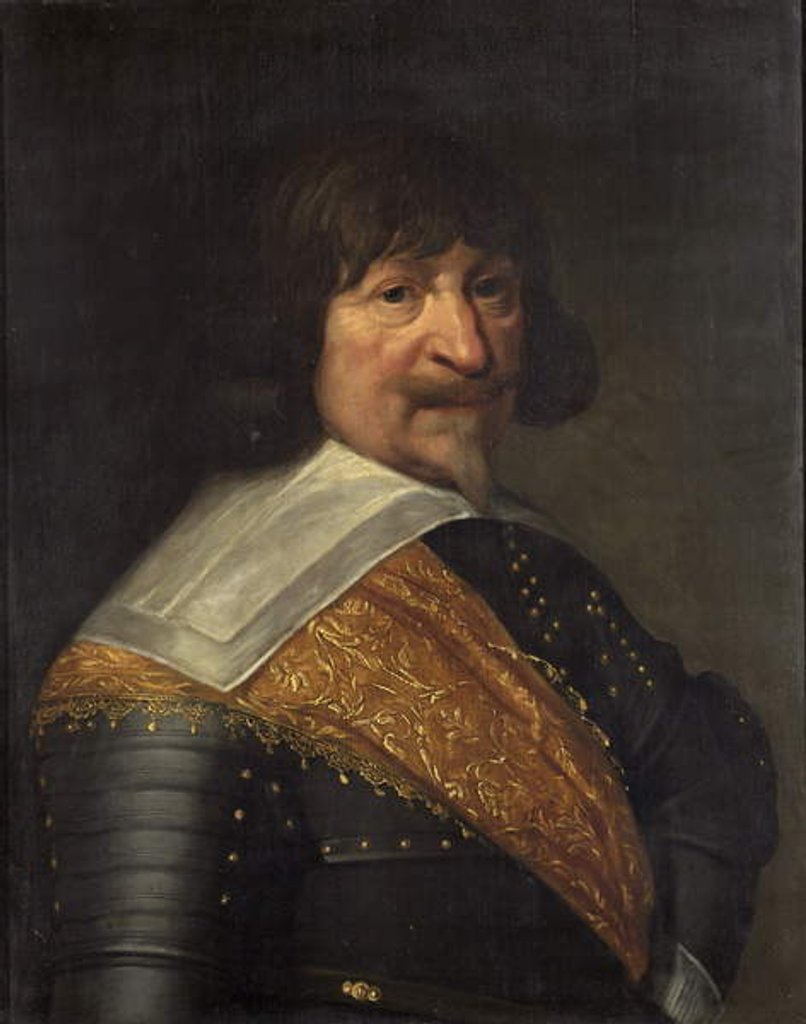 Detail of Sir Daniel Balfour, c.1635 by Jan Anthonisz van Ravesteyn