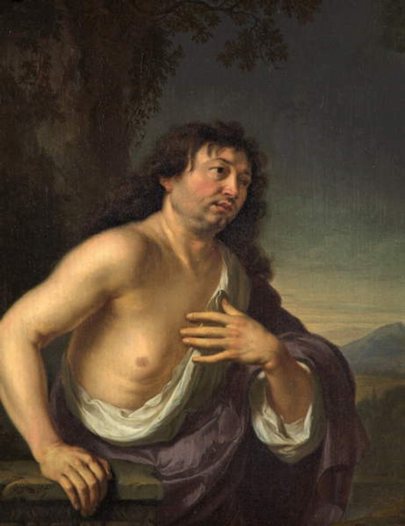 Detail of The Prodigal Son, c.1655 by Arie de Vois