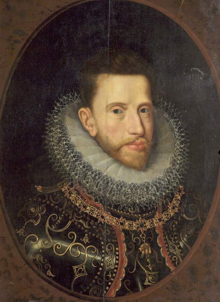 Detail of Archduke Albrecht of Austria, c.1599-1600 by Frans II Pourbus