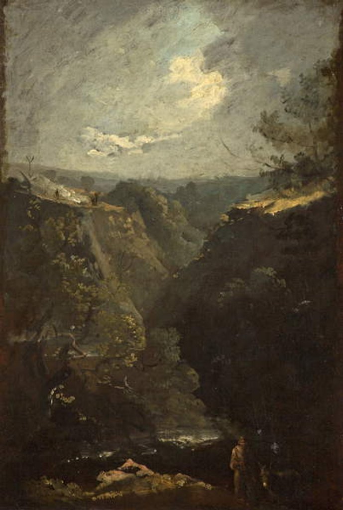 Detail of Wick Rocks, c.1824 by Thomas Barker