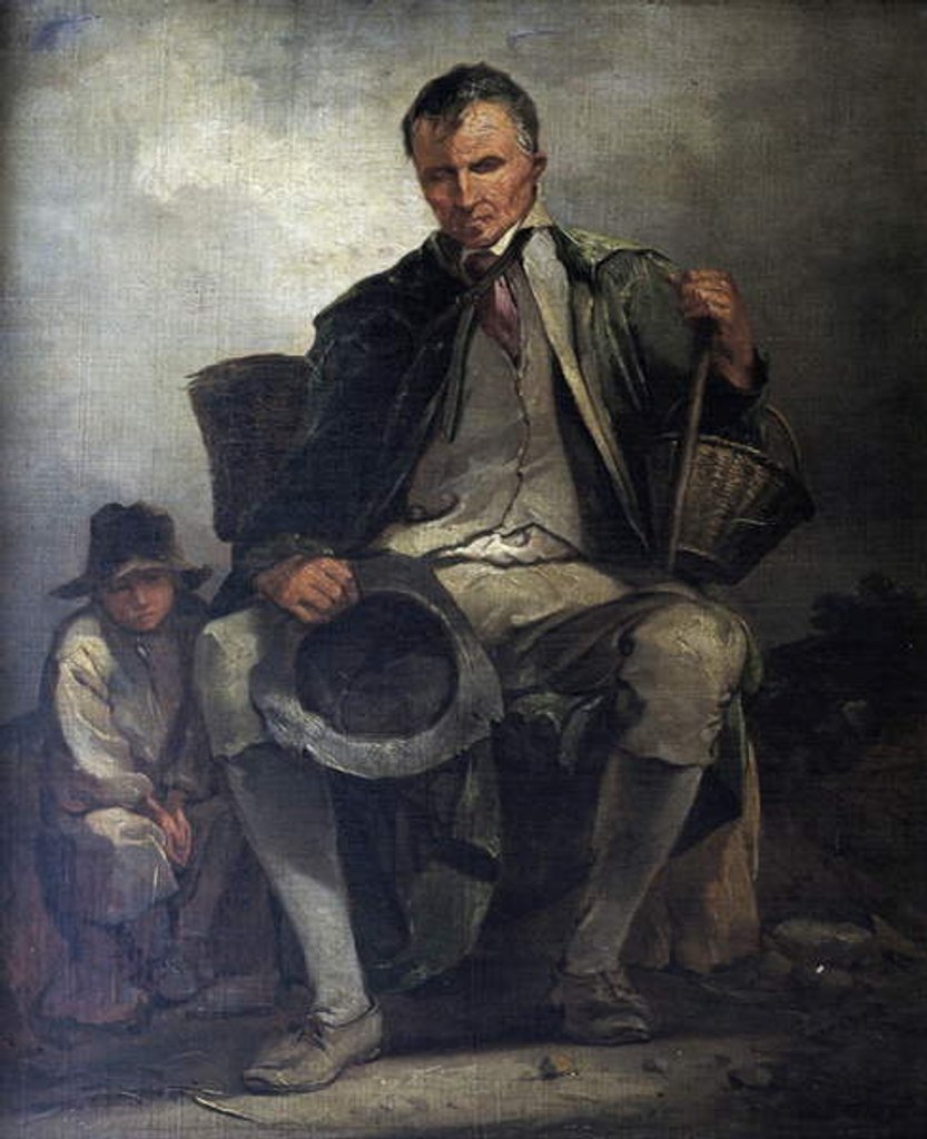 Detail of The Blind Beggar, c.1788 by Thomas Barker