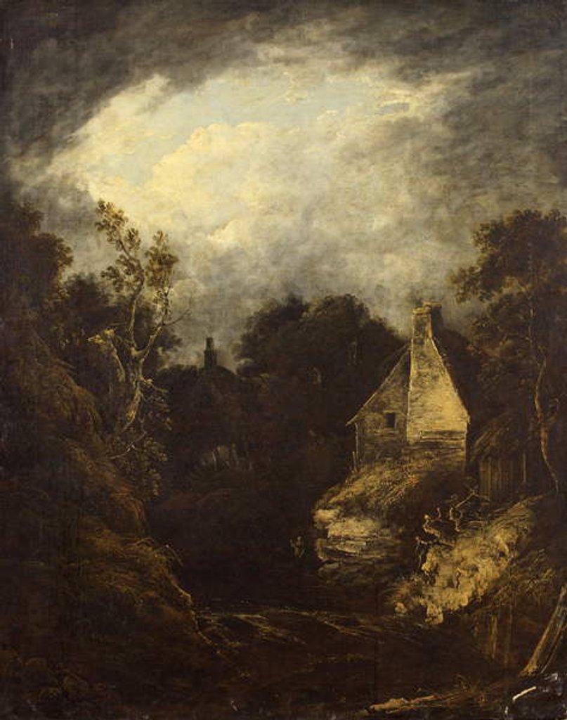 Detail of Chippenham Mill, 1809 by Benjamin Barker