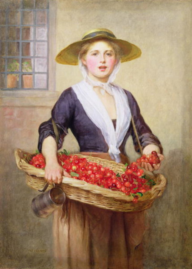 Detail of Cherry Ripe by William Frederick Yeames