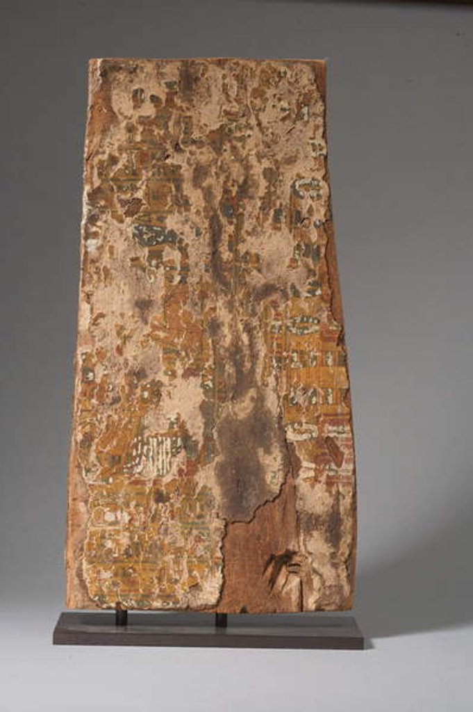 Detail of Reverse of sarcophagus panel, Third Intermediate Period by Egyptian 21st Dynasty