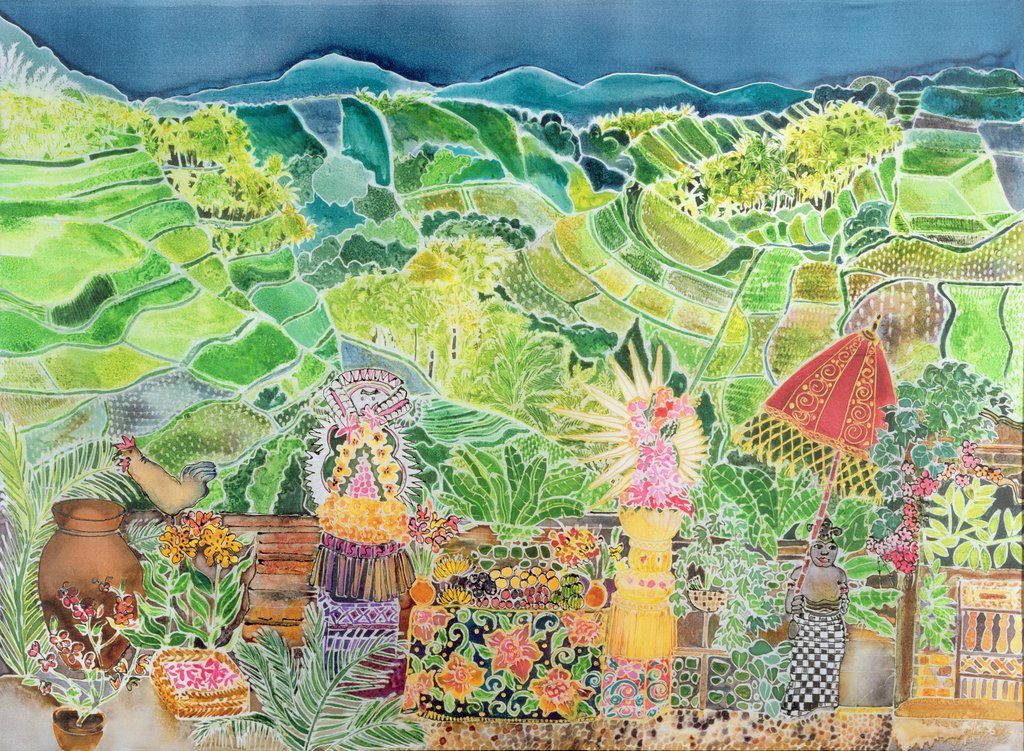 Detail of Kedewatan, Bali, 1997 by Hilary Simon