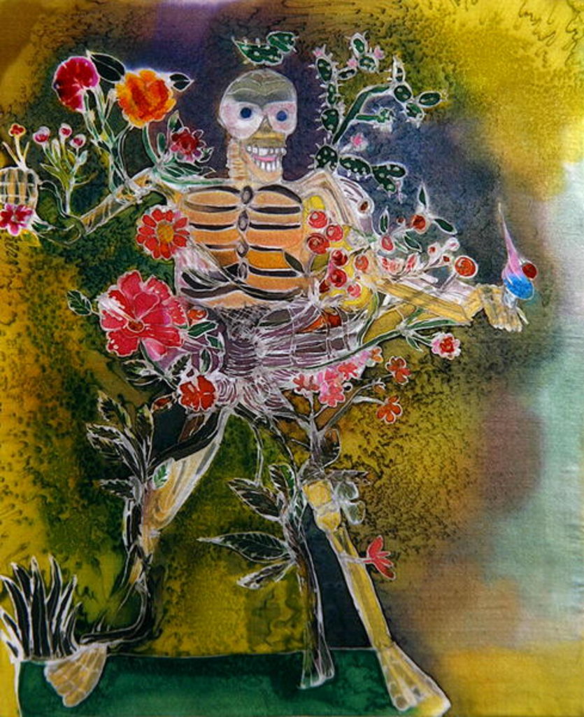 Detail of Day of the Dead, 2006 by Hilary Simon