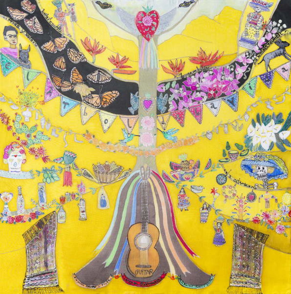 Detail of El Arbol de la Vida by Hilary Simon