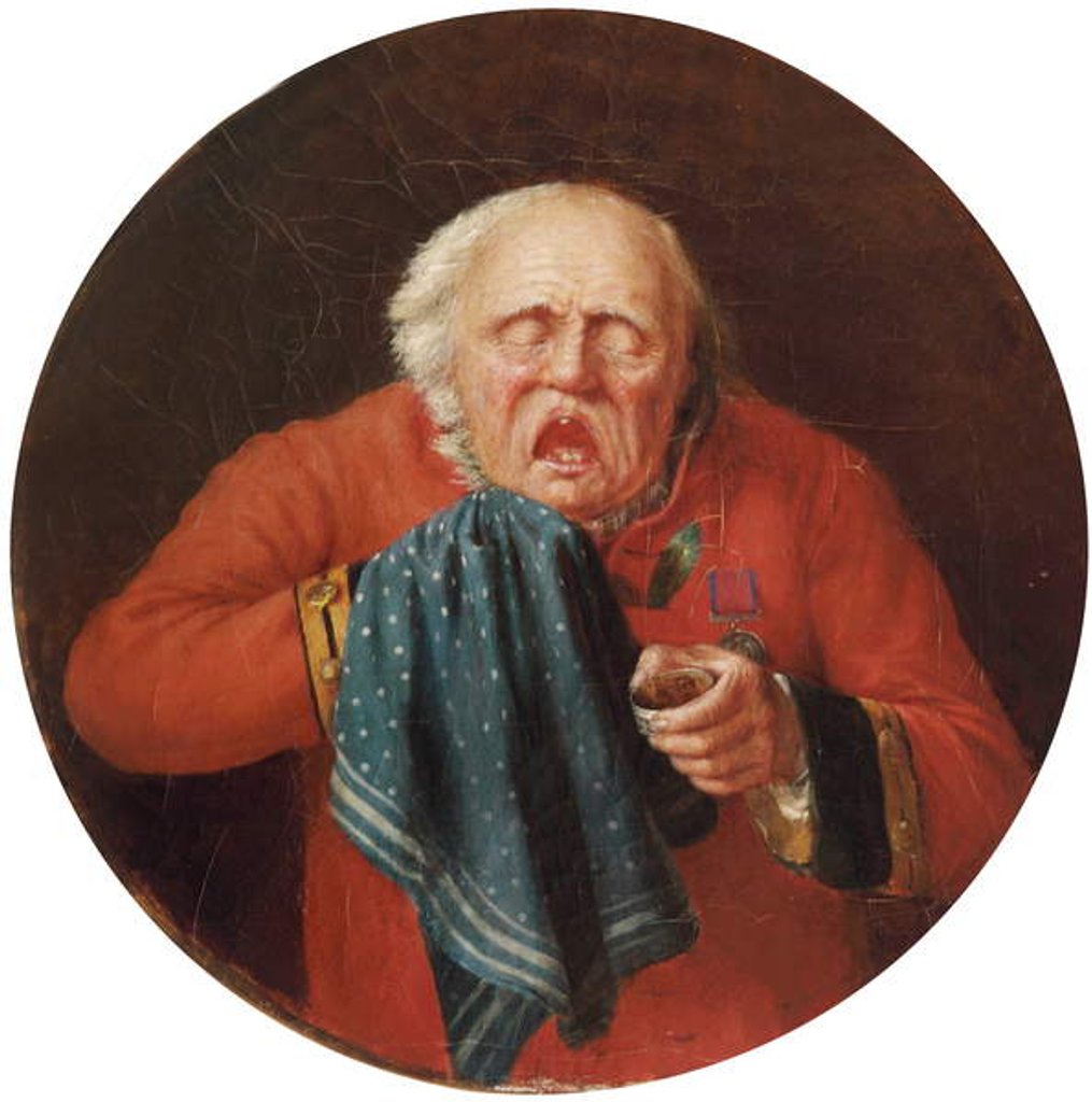 Detail of A Pinch of Snuff by Thomas Webster