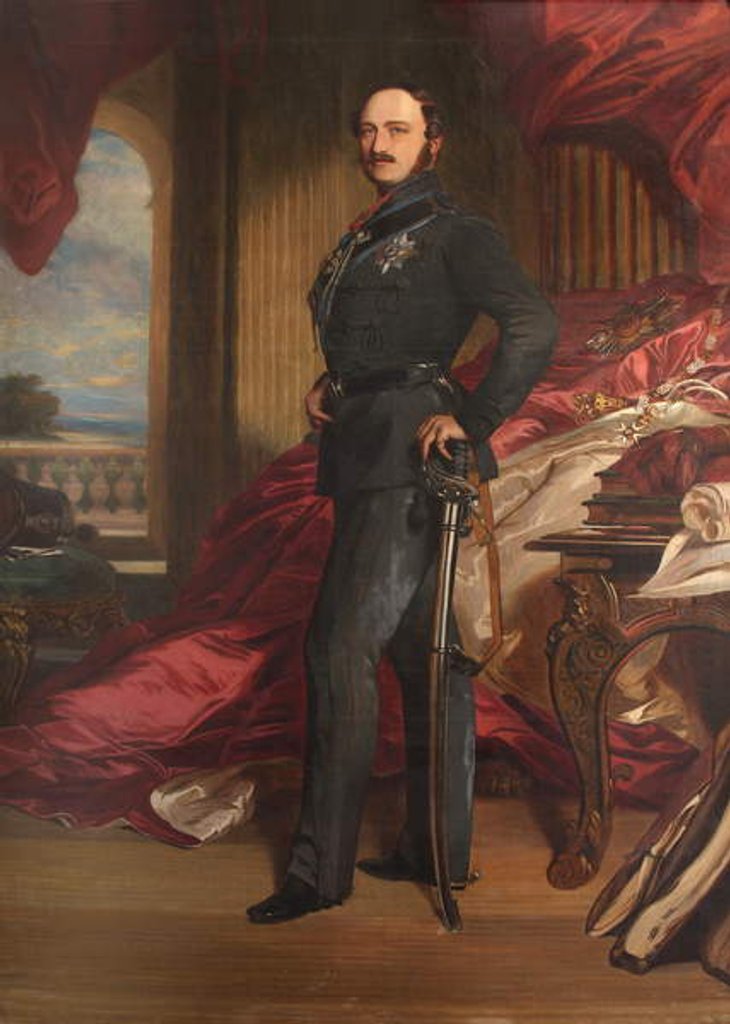 Detail of H.R.H Prince Albert by John Hanson Walker
